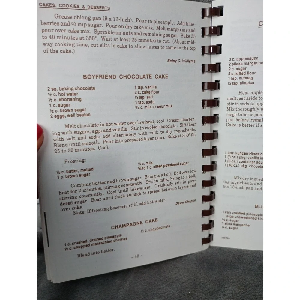 Choplin Family‎ Cookbook Recipes Yadkin County, NC East Bend Tobacco Family Tree
